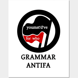 Grammar Antifa Posters and Art